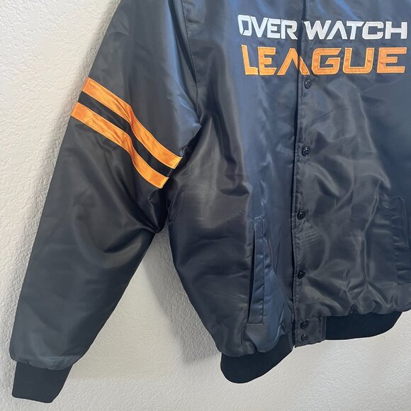 NWOT - Unisex Overwatch League Bomber Jacket - Size L - Picture 4 of 16